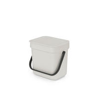 ABFALLEIMER SORT & GO 3 L  - Grau, Basics, Kunststoff (18.8/18.1/13.9cm) - Brabantia