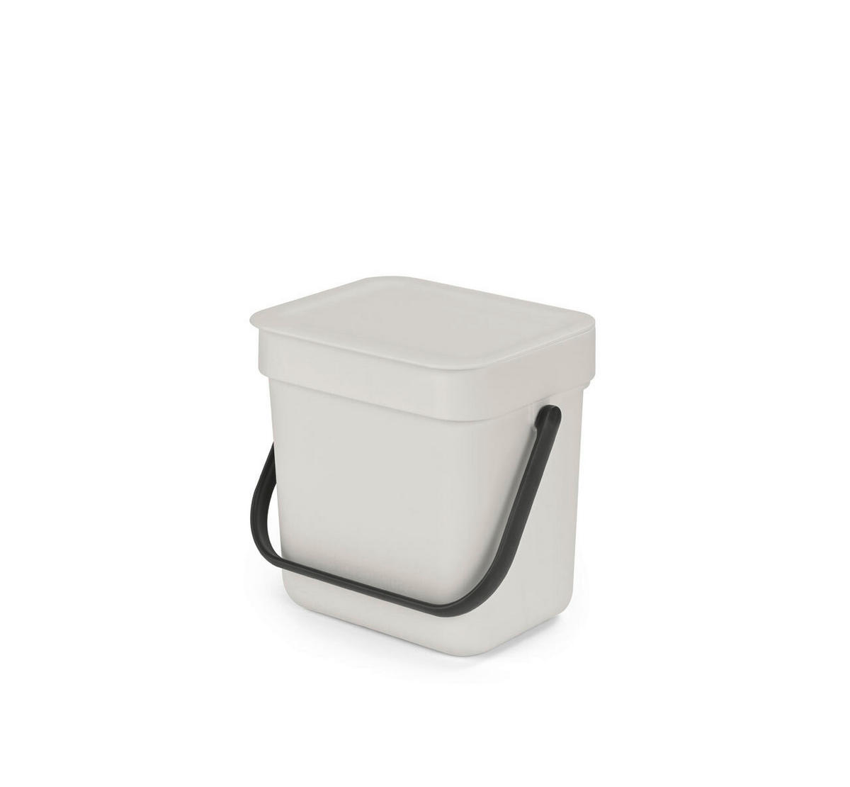 ABFALLEIMER SORT & GO 3 L  - Grau, Basics, Kunststoff (18.8/18.1/13.9cm) - Brabantia
