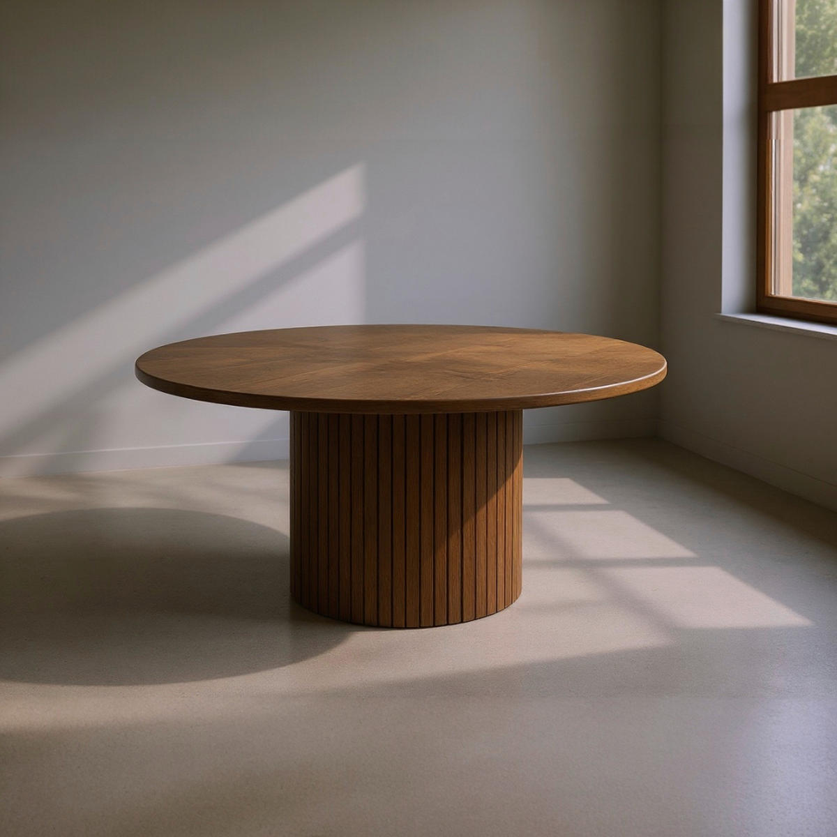 SOFFBORD i trä  - mörkbrun, Modern, trä (90cm) - Niels Andersson