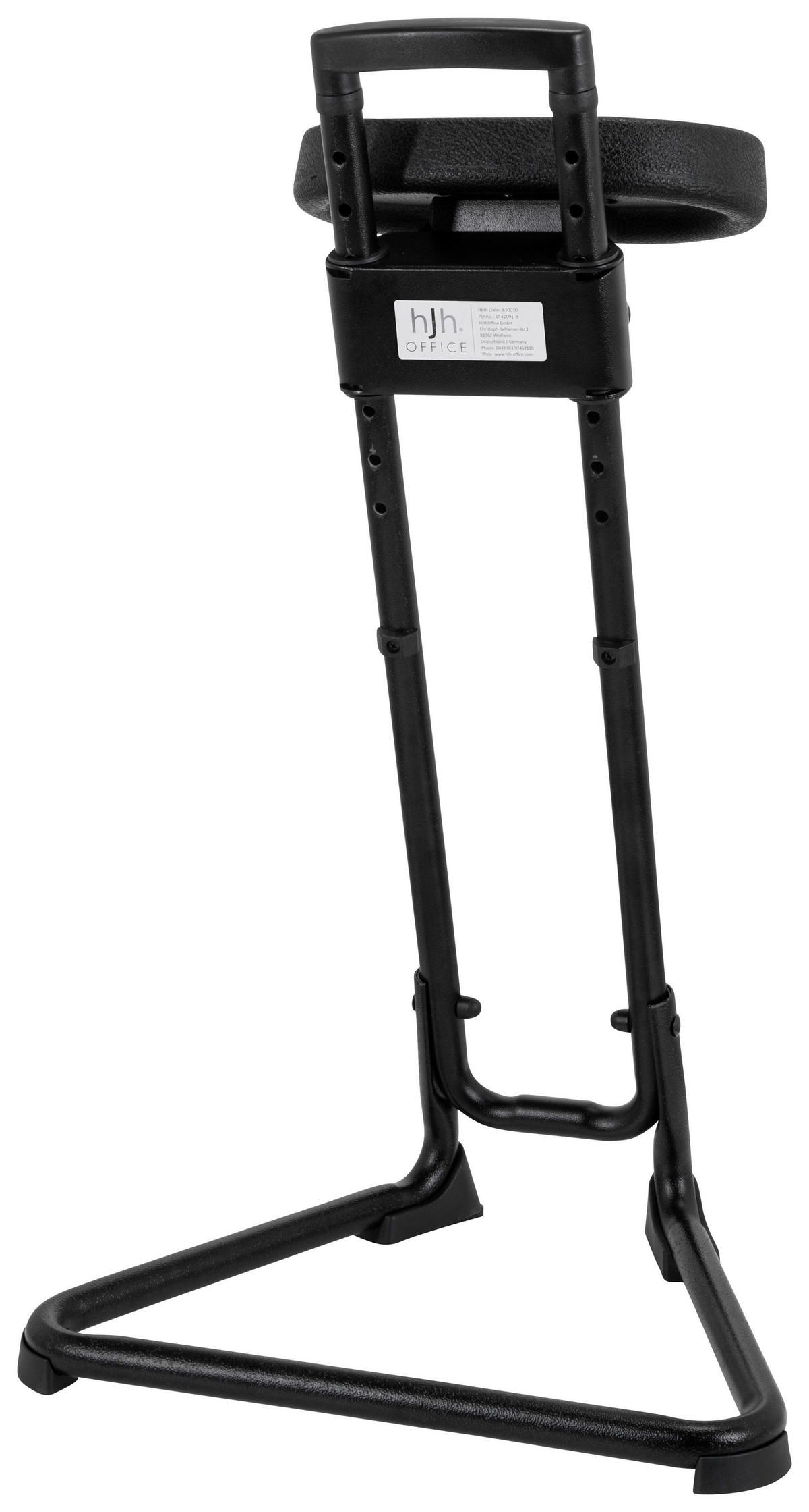 STÅSTÖD  svart  - svart, Basics, metall/plast (50/86/43cm) - MID.YOU