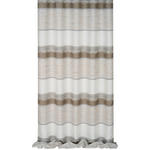 DEKOSTOFF per lfm halbtransparent  - Braun, KONVENTIONELL, Textil (140cm) - Esposa