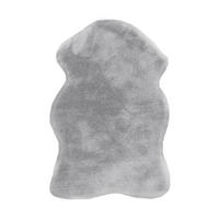 KOBEREC S VYSOKÝM VLASEM, 60/90 cm, modrá, šedá - šedá/modrá, Trend, textil (60/90cm)