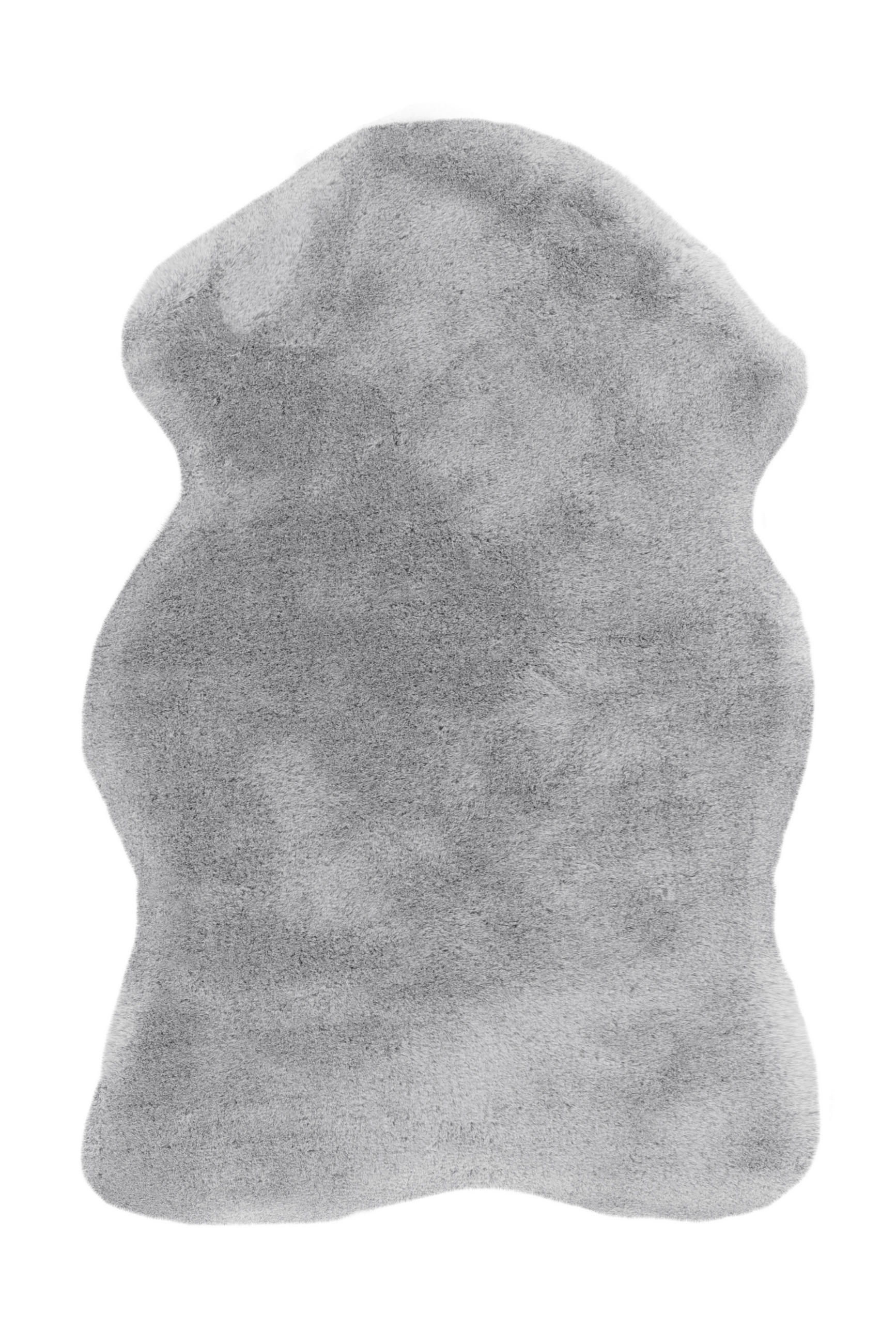 XXXL KOBEREC S VYSOKÝM VLASEM, 60/90 cm, modrá, šedá