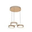 LED-HÄNGELEUCHTE Bellevue 46.5/180 cm   - Sandfarben, Design, Metall (46.5/180cm) - Dieter Knoll