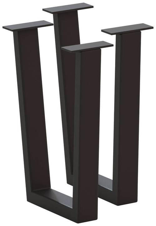 BANKGESTELL 6/45/32 cm  in  - Anthrazit, Design, Metall (6/45/32cm) - Waldwelt