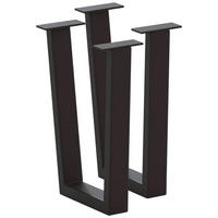 BANKGESTELL 6/45/32 cm  - Anthrazit, Design, Metall (6/45/32cm) - Waldwelt