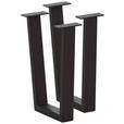 BANKGESTELL 6/45/32 cm  - Anthrazit, Design, Metall (6/45/32cm) - Waldwelt