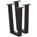 BANKGESTELL 6/45/32 cm  - Anthrazit, Design, Metall (6/45/32cm) - Waldwelt