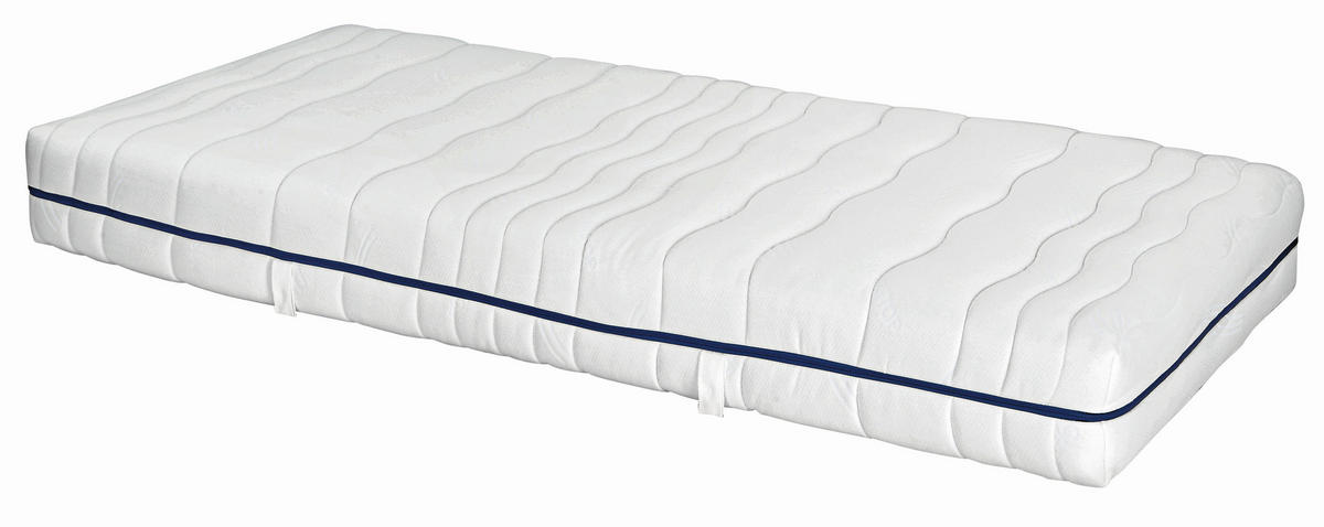 WENDEMATRATZE H2+H3 120/200 cm Höhe ca. 23 cm 7 -Zonen - Weiß, Basics, Textil (120/200cm) - Livetastic