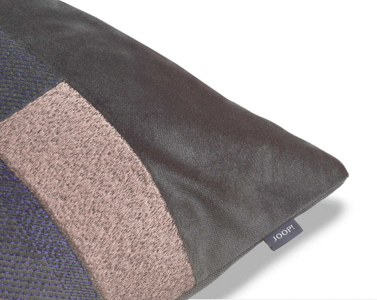 KISSENHÜLLE J!Dimension 50/50 cm  - Blau/Violett, Basics, Textil (50/50cm) - Joop!