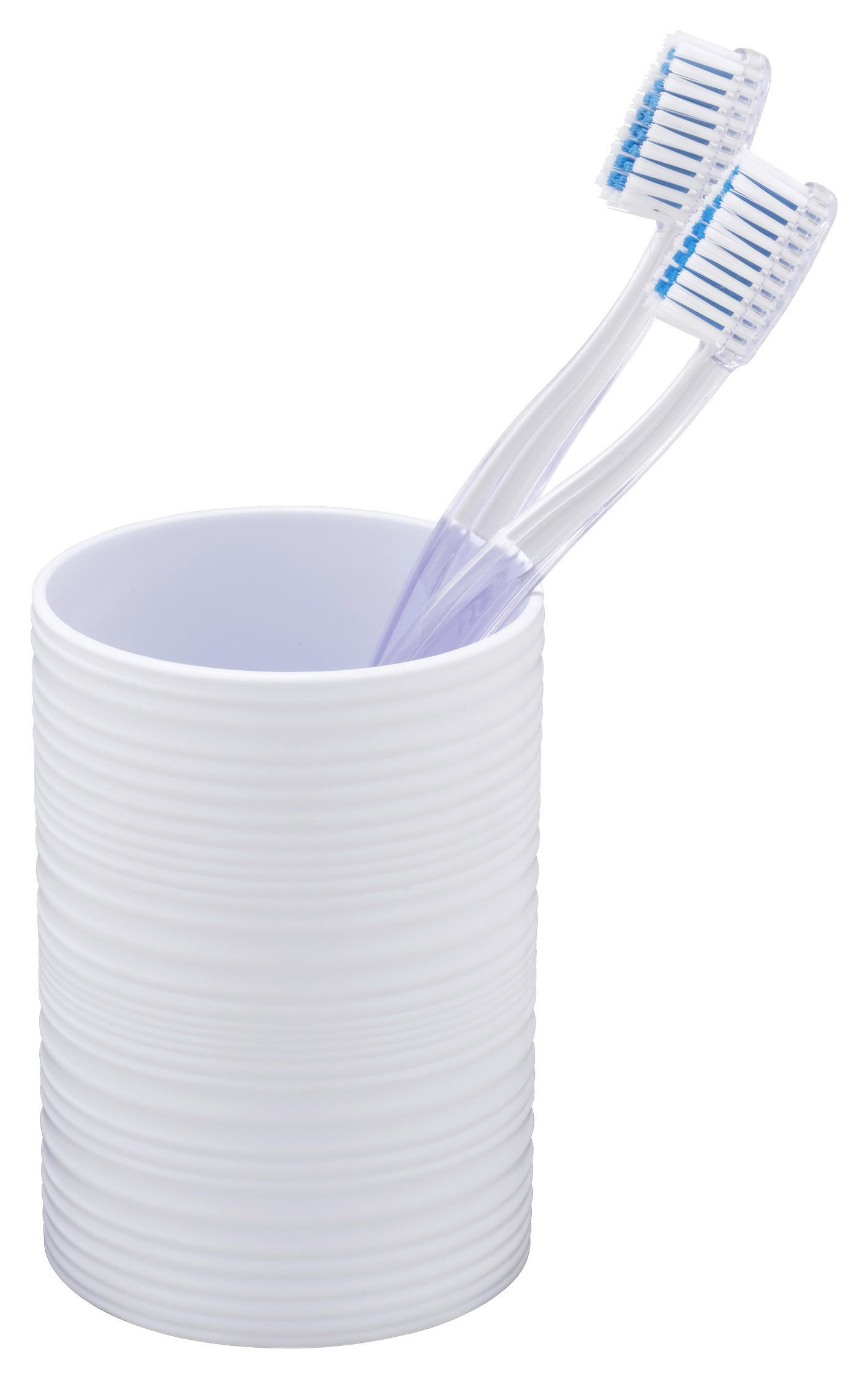 Zahnputzbecher Lyon Weiß B: 7,5 cm