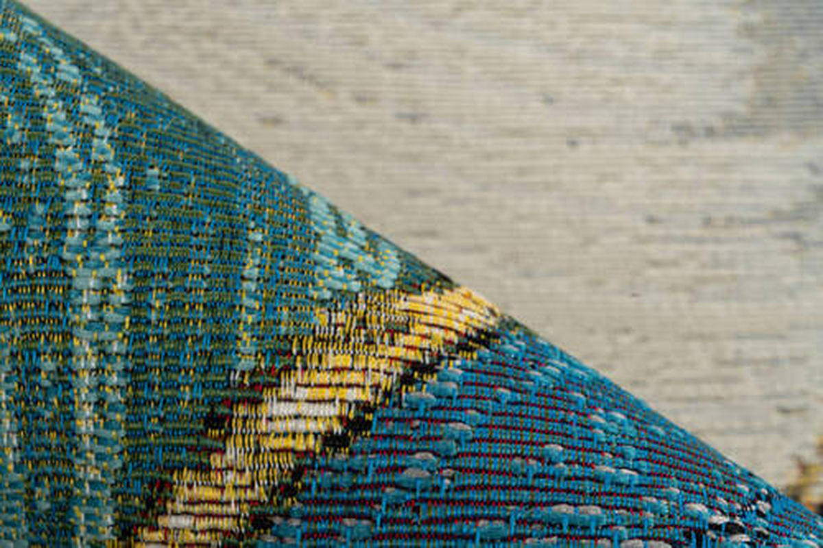 RAVNO TKANA PREPROGA      120/170 cm    tkano  večbarvno  - večbarvno, Design, umetna masa/tekstil (120/170cm)