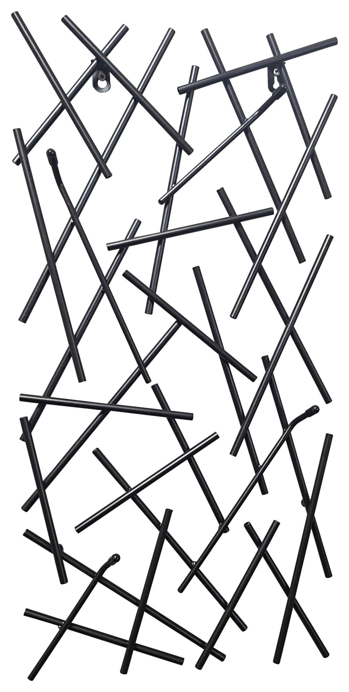 ZIDNI ČIVILUK   metal  - crna, Dizajnerski, metal (30/60/5cm)