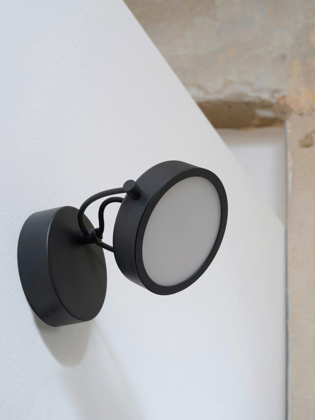 LED-WANDLEUCHTE 15/18/12,5 cm   - Schwarz, Design, Kunststoff/Metall (15/18/12,5cm) - Osram
