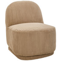 SESSEL in Cord Braun  - Braun, MODERN, Textil (62/73/74cm) - MID.YOU