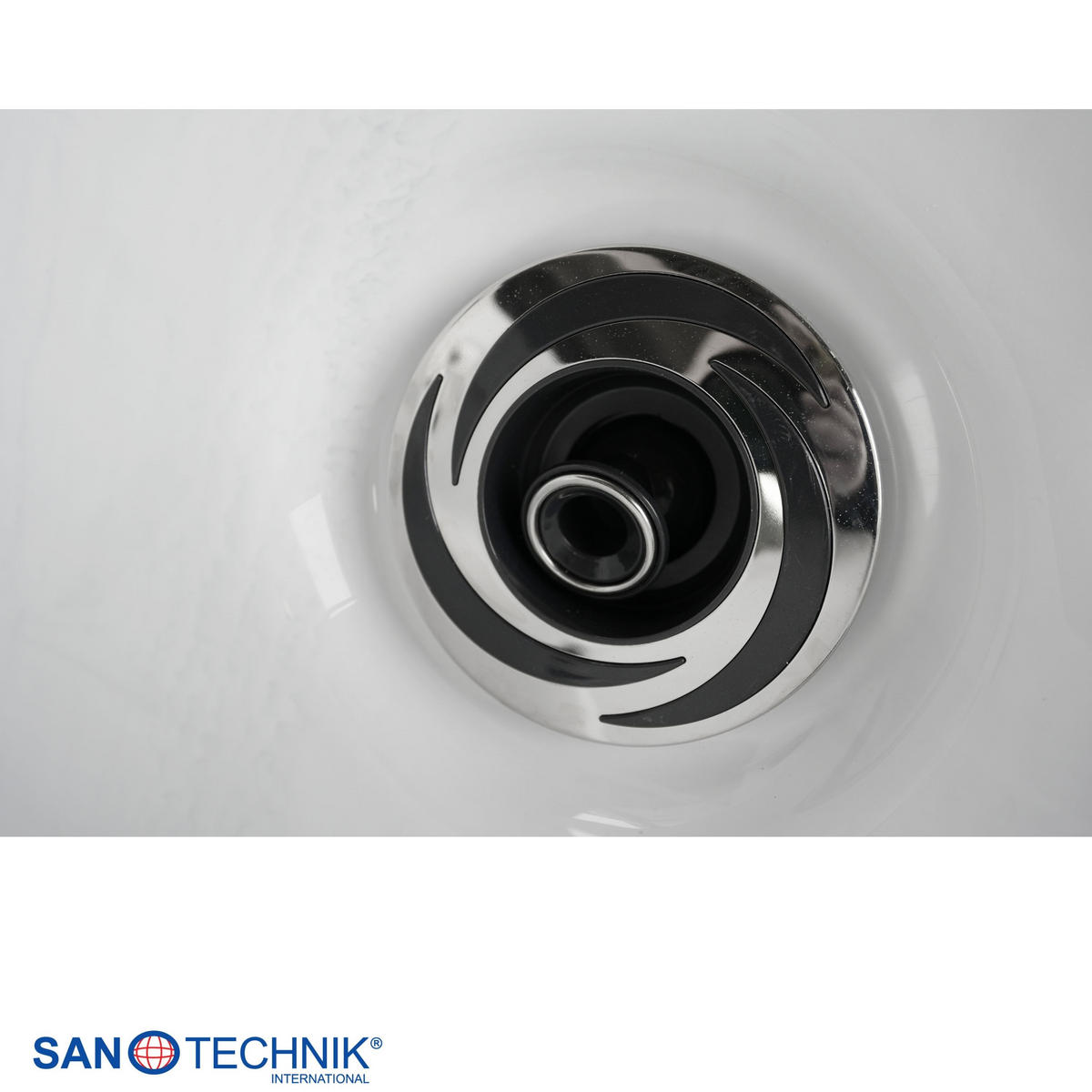 WHIRLPOOL Parma 180/160/76 cm  - Grauweiß, KONVENTIONELL, Kunststoff (180/160/76cm) - Sanotechnik