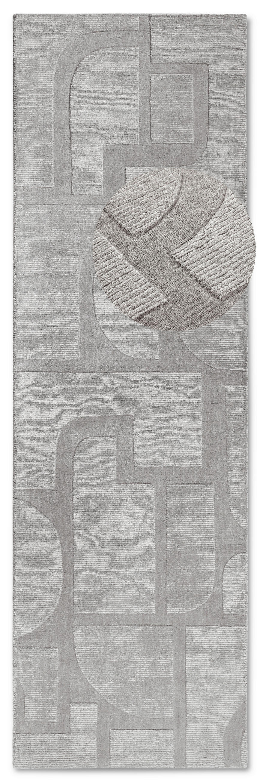 LÄUFER 80/250 cm Kollektion 1906 Grau  - Grau, Basics, Textil (80/250cm) - Villeroy & Boch