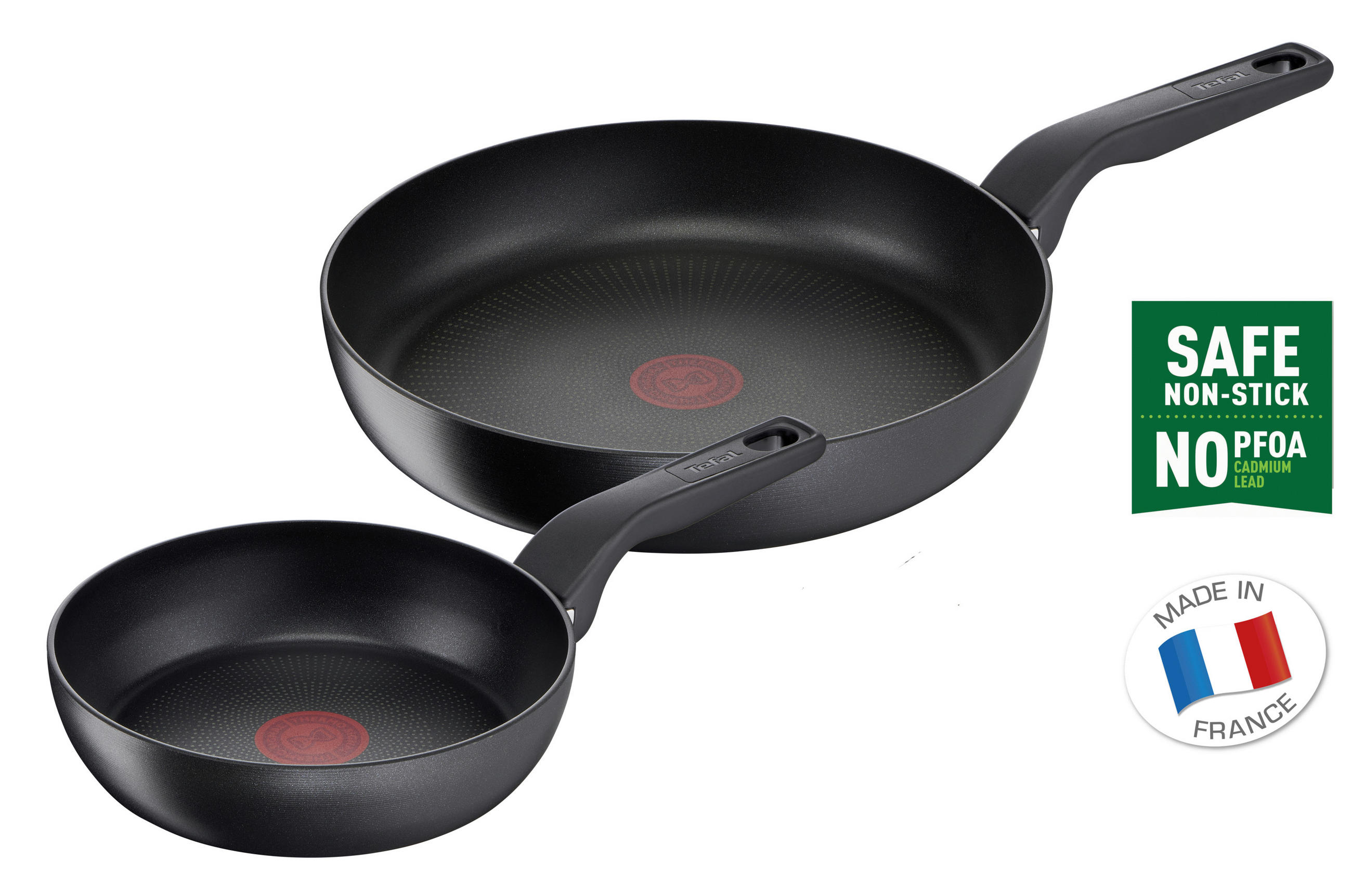 PFANNENSET TEFAL HARD TITANIUM PRO 2-teilig 28 cm  - KONVENTIONELL, Metall (28cm) - Teka