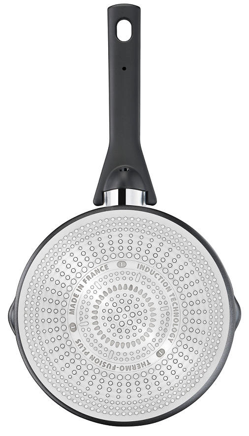 STEKGRYTA 16 cm  - svart/transparent, Design, metall/glas (16cm) - Tefal