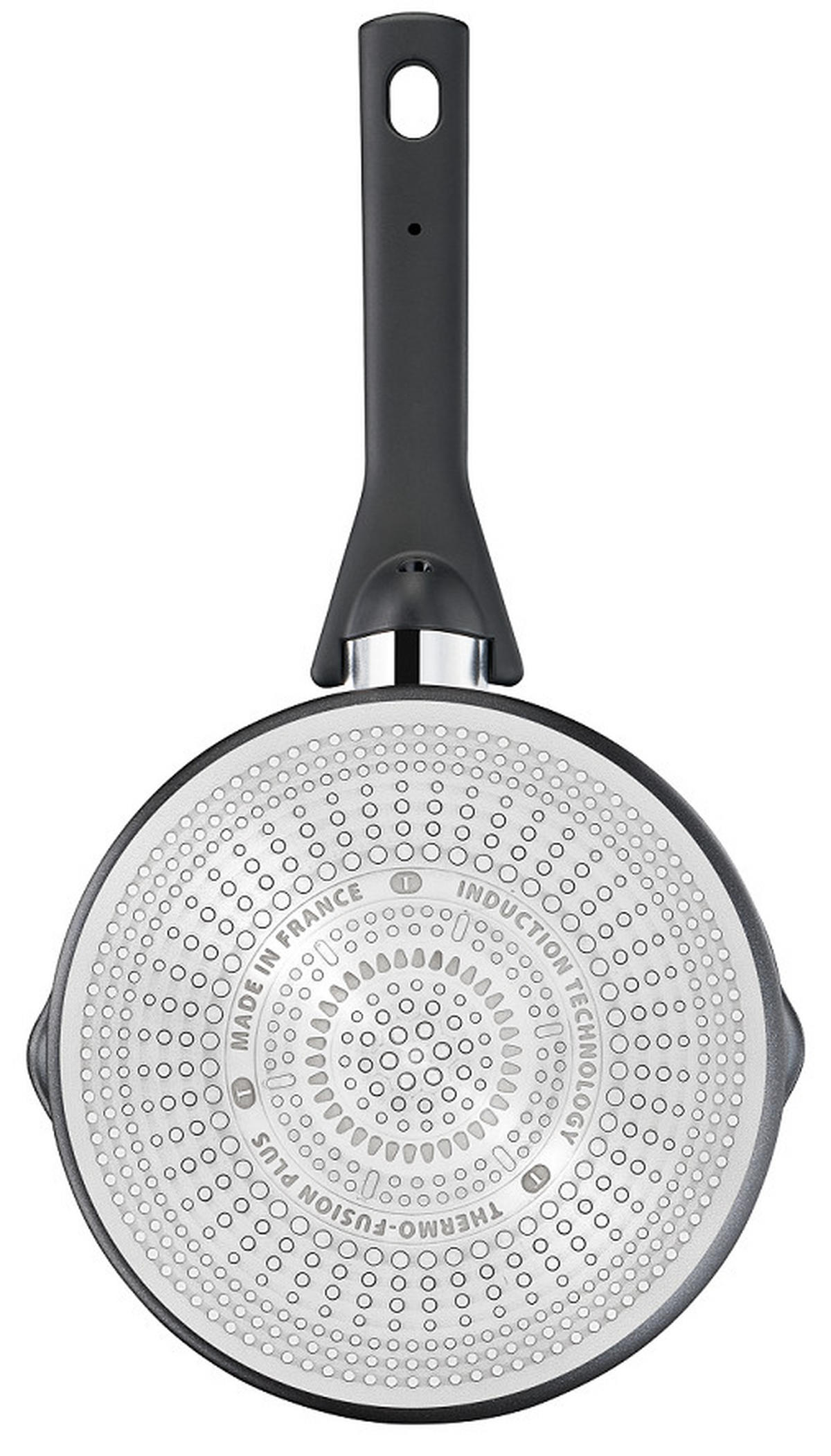 STEKGRYTA 16 cm  - svart/transparent, Design, metall/glas (16cm) - Tefal