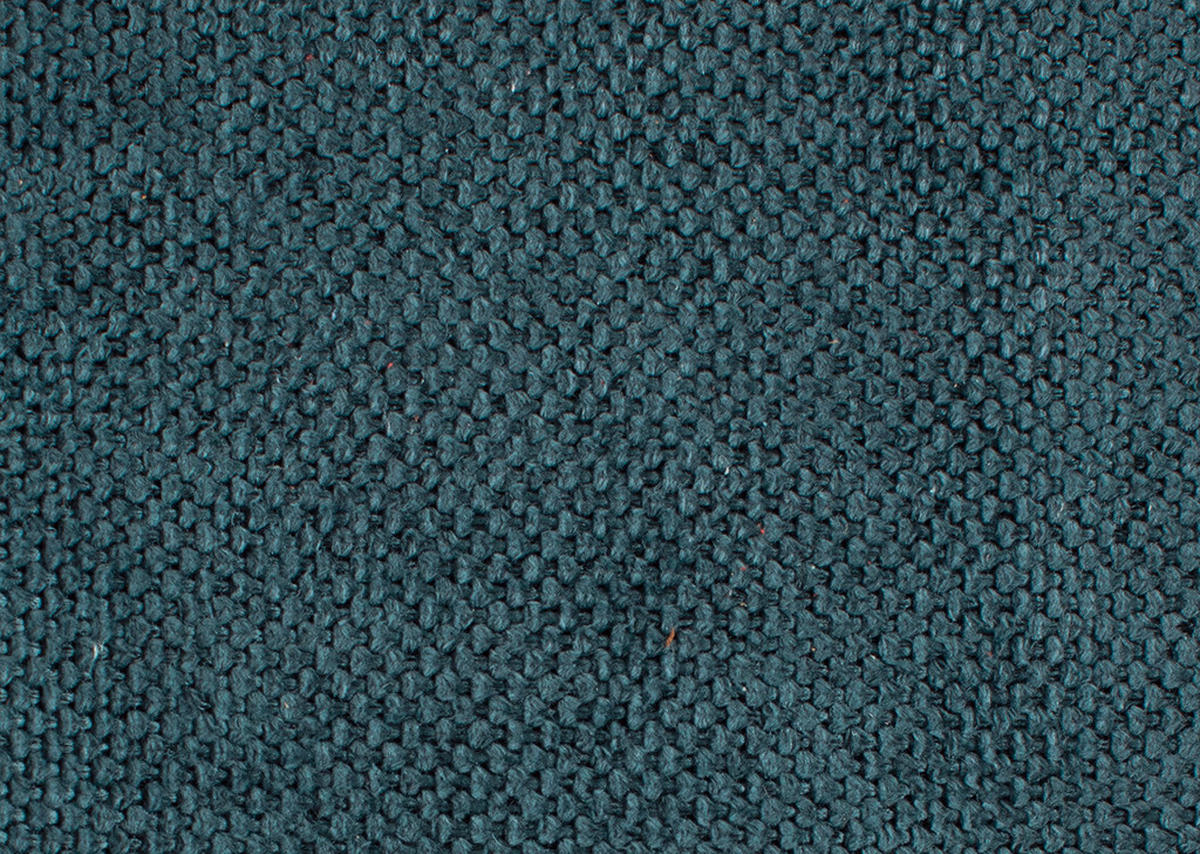 ECKSOFA in Webstoff Dunkelblau  - Schwarz/Dunkelblau, Design, Textil/Metall (284/184cm) - Dieter Knoll