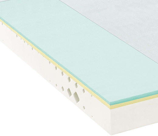 TASCHENFEDERKERNMATRATZE 140/200 cm Höhe ca. 18 cm  - Weiß, Basics, Textil (140/200cm) - FAN