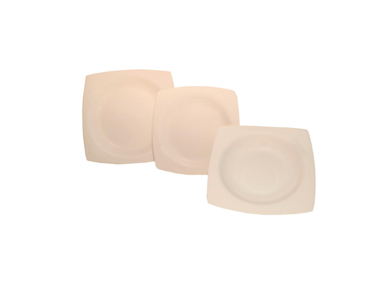 ASZTALI ÉTKÉSZLET 18 részes  - fehér, Basics, kerámia (11.7kg)