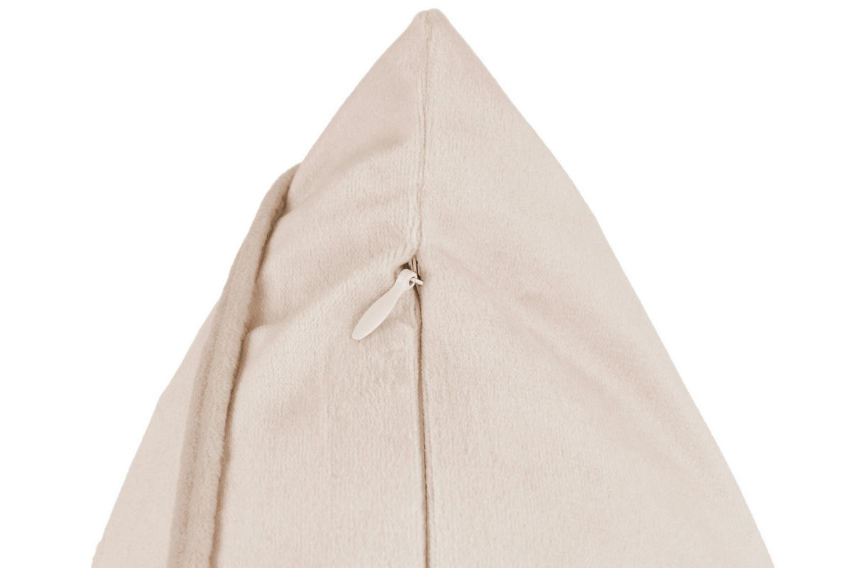 ZIERKISSENSET 2-teilig 30x45/50x45 cm  - Champagner, KONVENTIONELL, Textil (30x45/50x45cm)