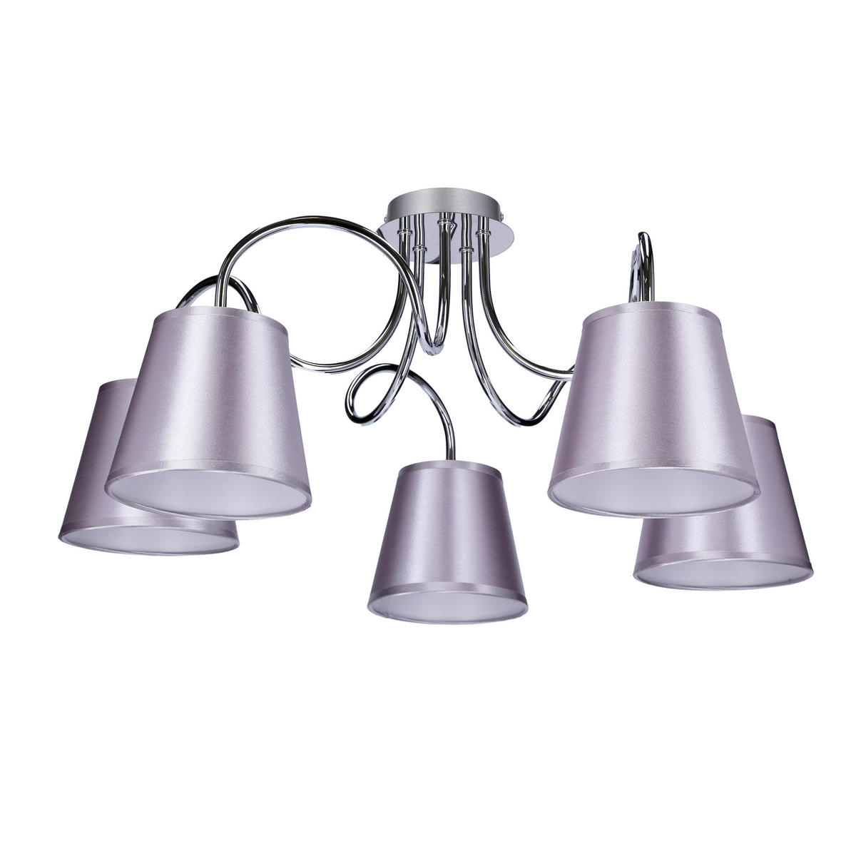 TAKLAMPA Luk 70/70/36 cm  - kromfärg, Klassisk, metall/plast (70/70/36cm)