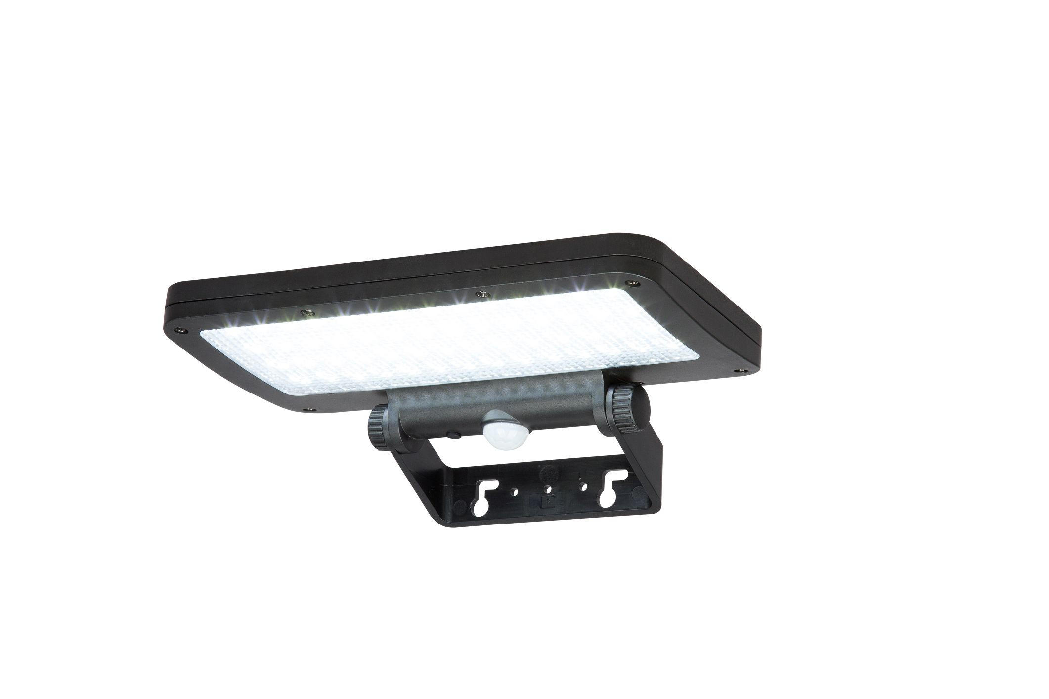 LAMPĂ SOLARĂ  - negru, Basics, plastic (20,3/14,5/4,1cm) - Ambia Garden