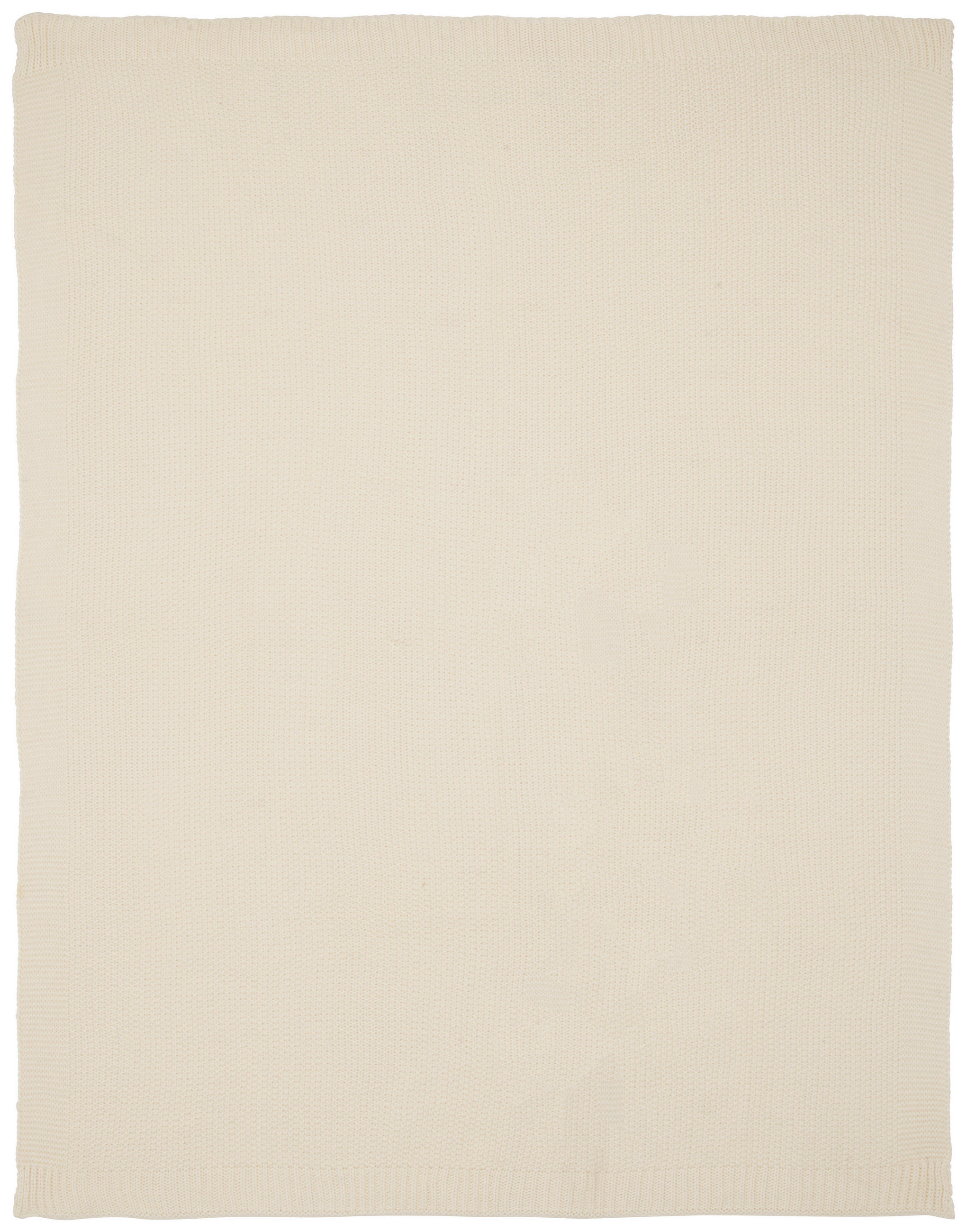 DECKE 130/170 cm  - Weiß, Basics, Textil (130/170cm) - Novel