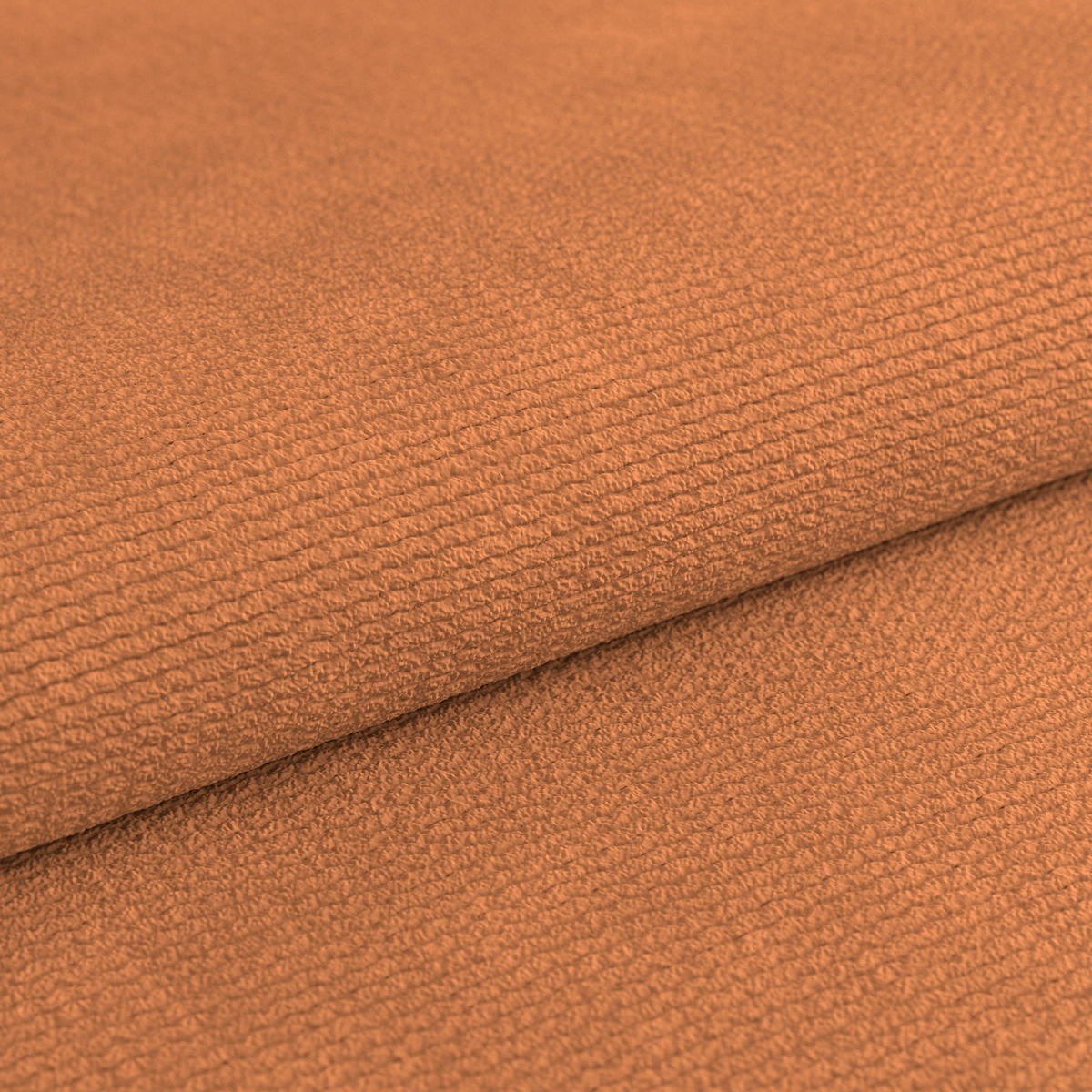ECKSOFA in Rostfarben  - Rostfarben/Schwarz, Trend, Kunststoff/Textil (203/261cm) - Livetastic