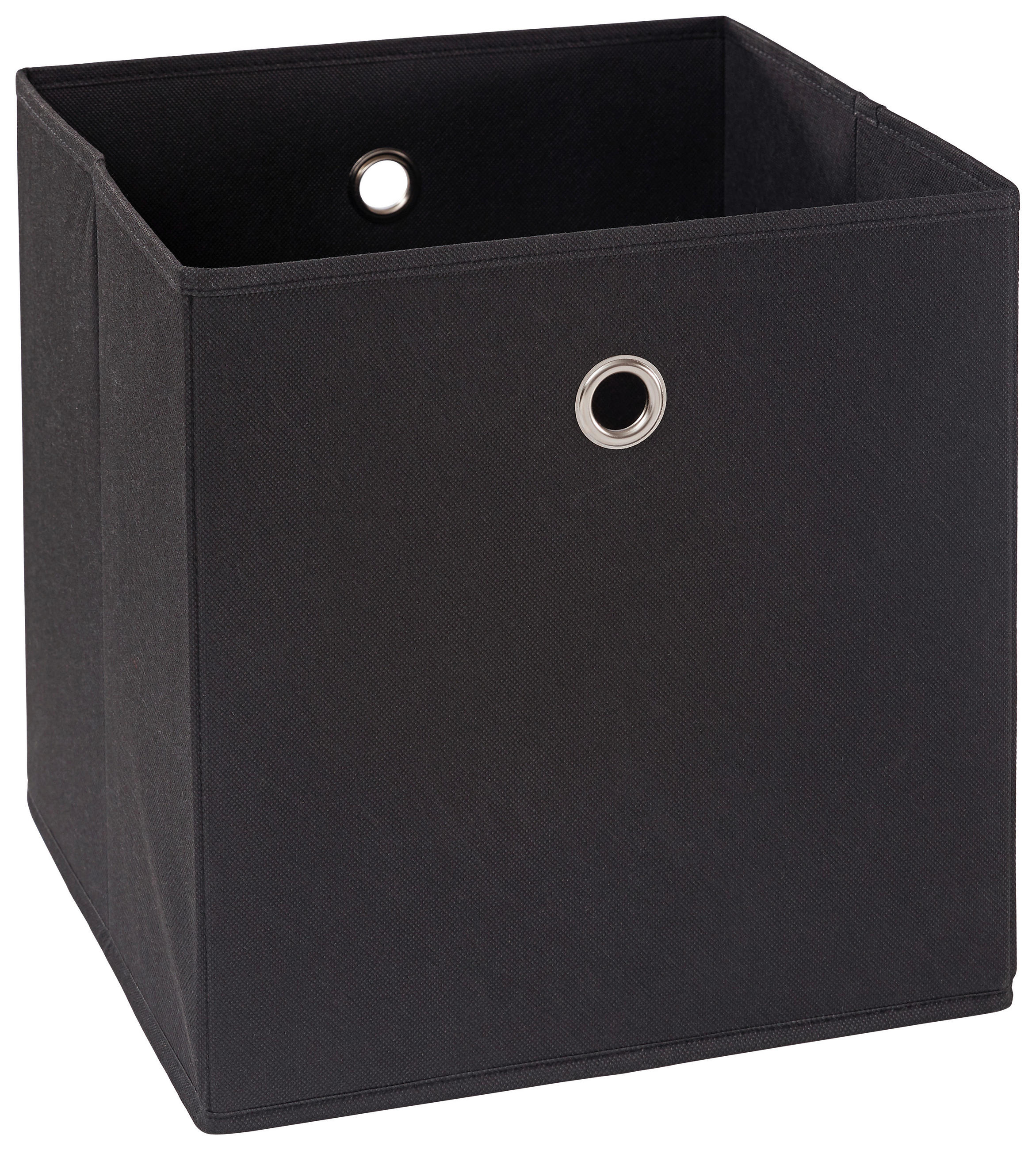 CUTIE PLIABILĂ - argintiu/negru, Design, carton/metal (32/32/32cm) - Carryhome
