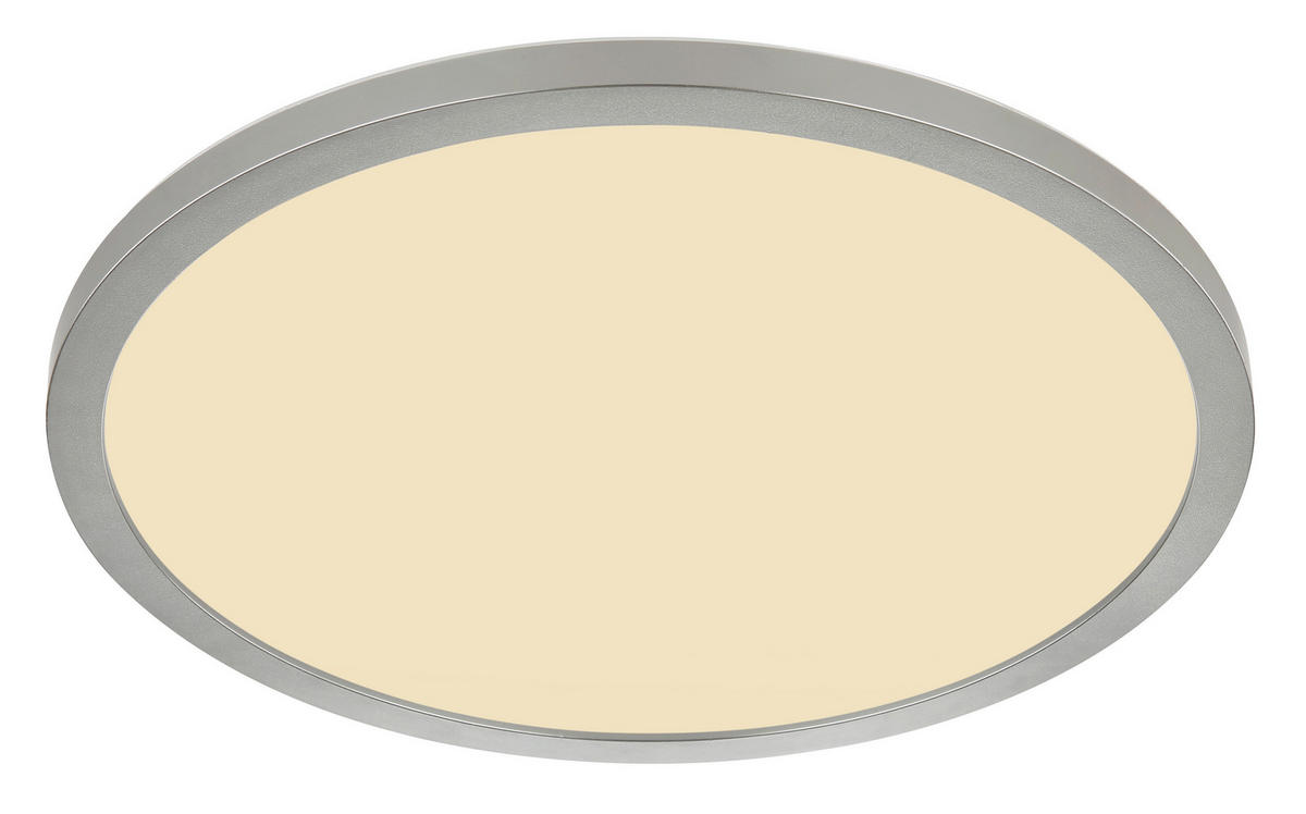 LED-DECKENLEUCHTE 18 W  29,4/2,5 cm    - Weiss/Opal, Konventionell, Kunststoff (29,4/2,5cm) - Globo