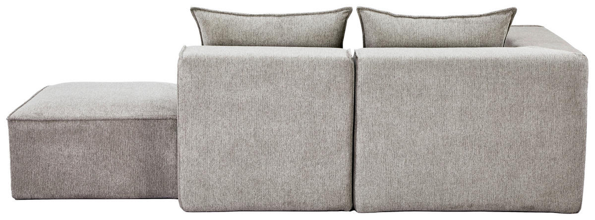 SOFAELEMENT in Webstoff Naturfarben  - Naturfarben, Design, Kunststoff/Textil (90/80/90cm) - Carryhome