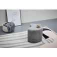 HOCKER Vliesstoff, Bouclé Grau  - Grau, Trend, Textil (41/44/41cm) - Xora