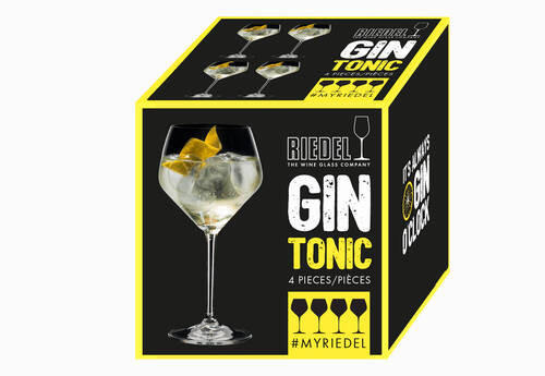 GINGLAS 670 ml 4-teilig  - Design, Glas (670ml) - Riedel