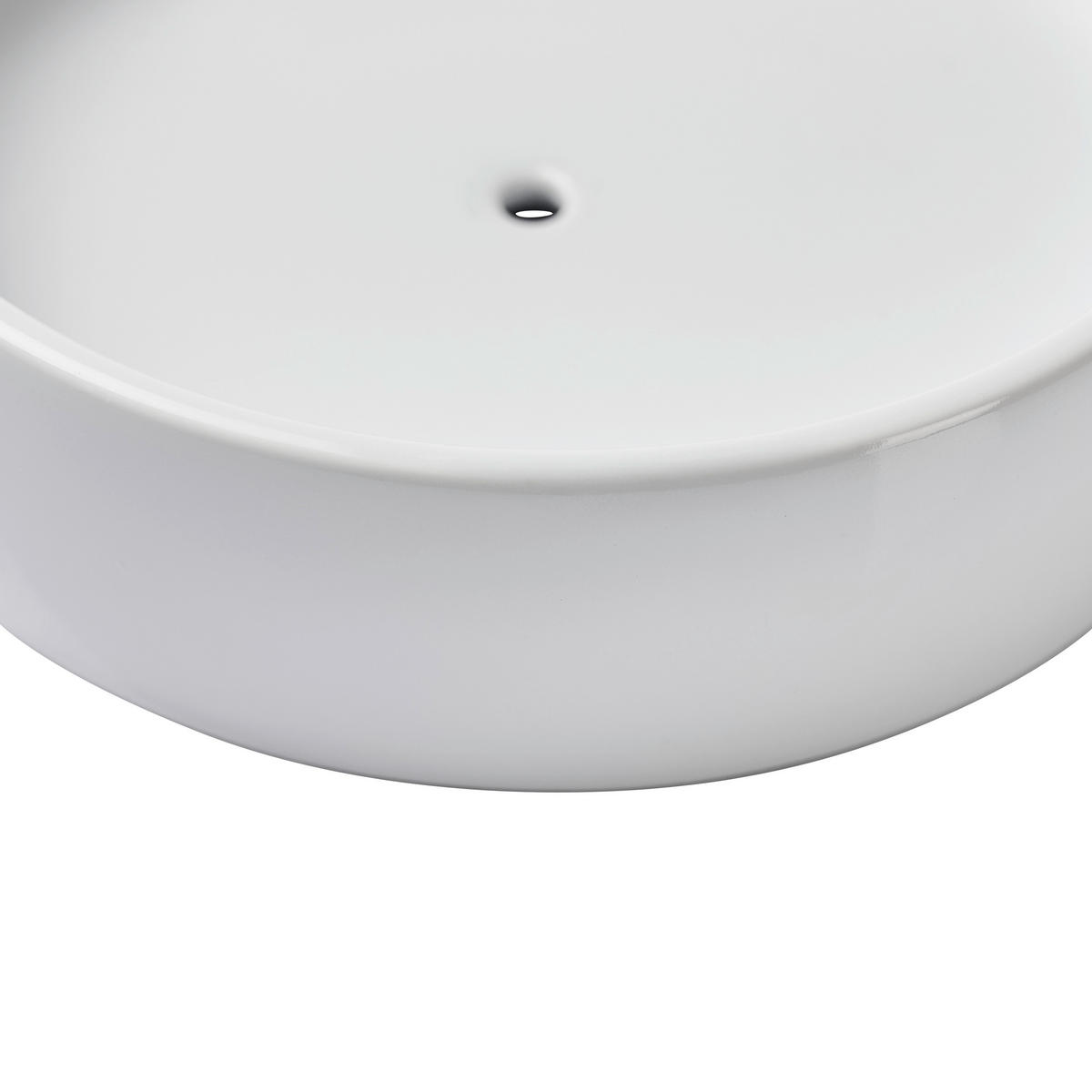 ETAGERE 3-stöckig - Weiß, Trend, Keramik/Metall (24,5/34,9cm) - Novel