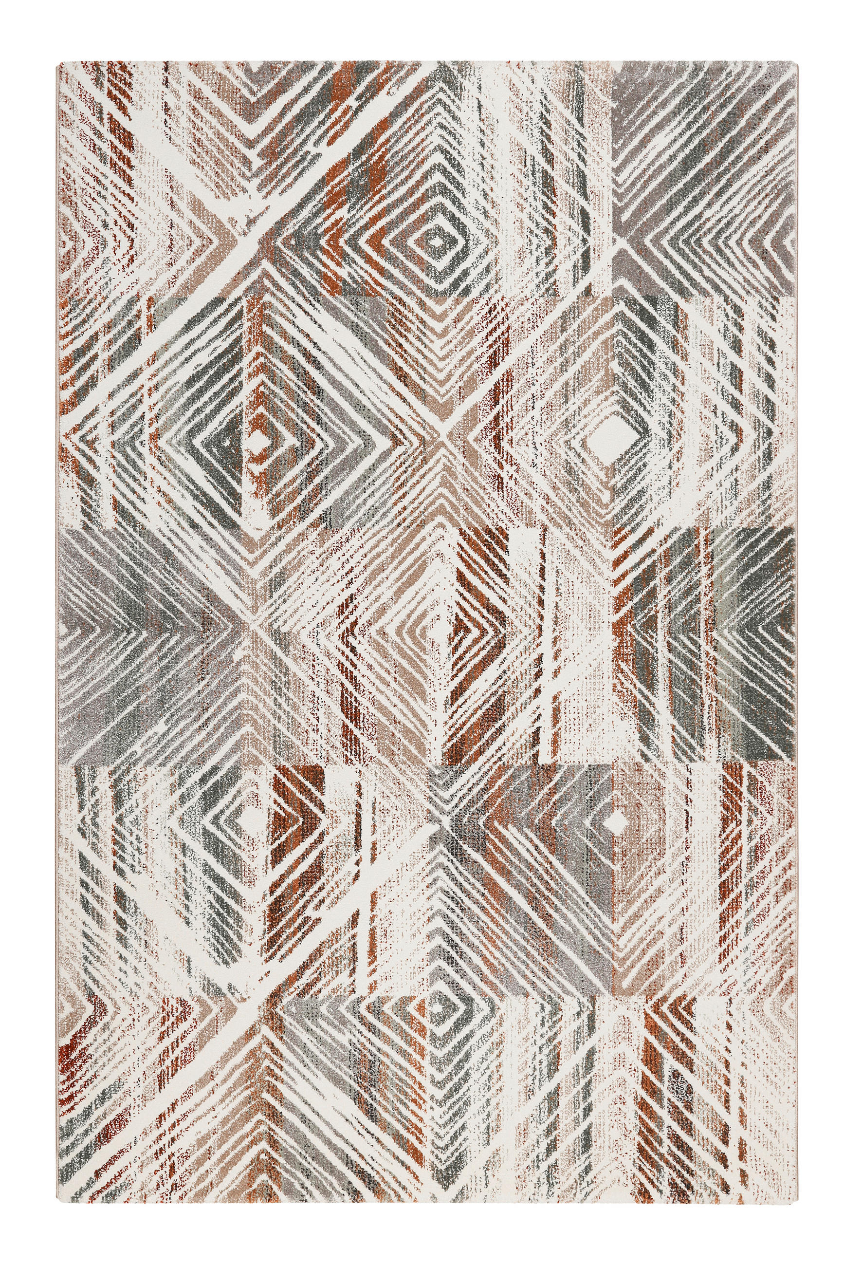 WEBTEPPICH 133/200 cm Cuba  - Rostfarben/Multicolor, Design, Textil (133/200cm) - Esprit