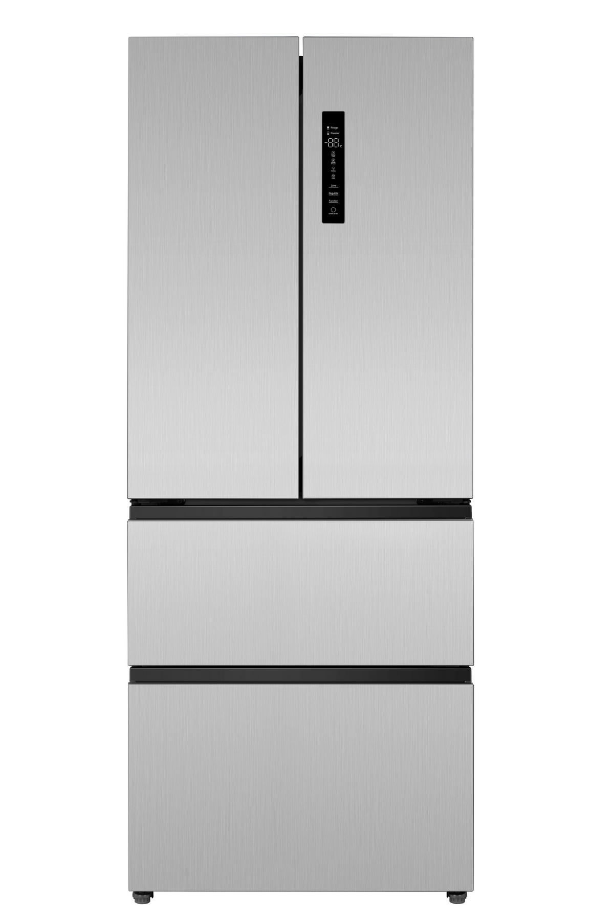 FRENCH-DOOR 25113  - Edelstahlfarben, Basics, Metall (70,30/176,50/67,70cm) - PKM