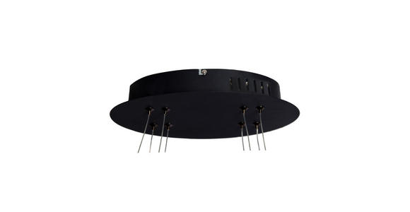 LED-HÄNGELEUCHTE 80/40/160 cm - Schwarz, Design, Kunststoff/Metall (80/40/160cm) - Ambiente