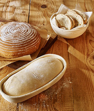 GÄRKORB - Naturfarben, KONVENTIONELL, Holz (30,5/7/14cm) - Birkmann