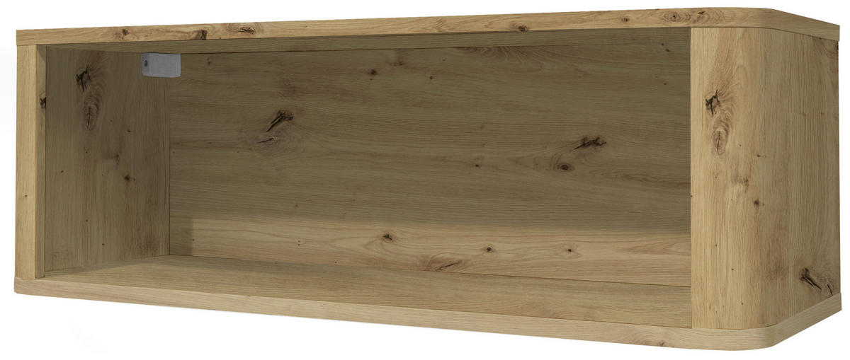 WANDREGAL  - Eiche Artisan, Basics, Holzwerkstoff (90/31/32cm)