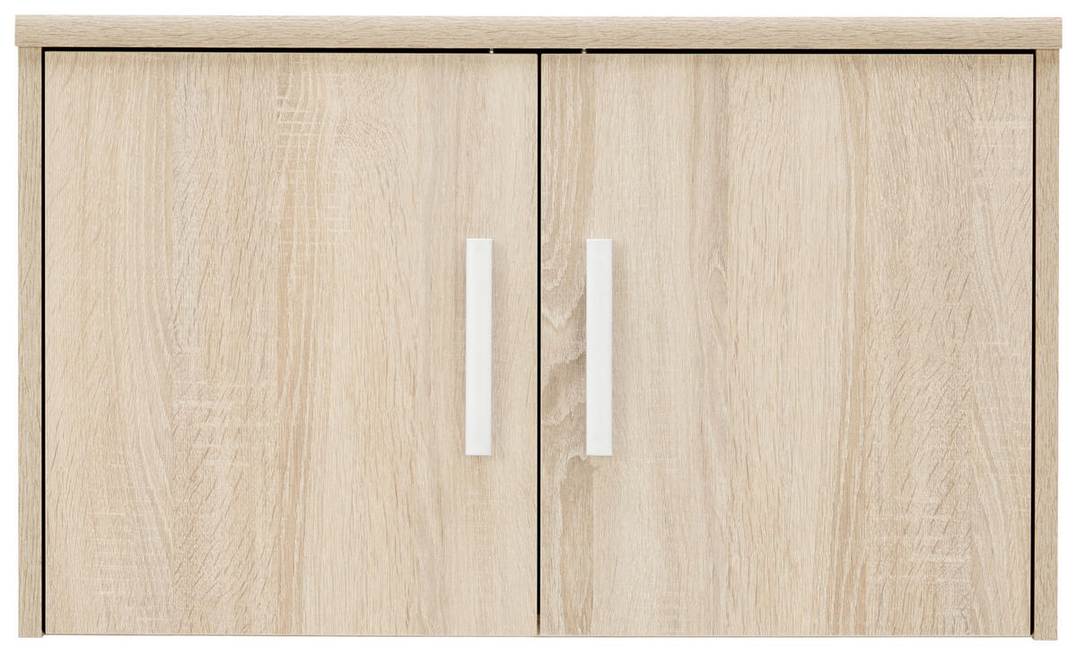 SZEKRÉNYRÁTÉT  - Sonoma tölgy/ezüstszínű, Konventionell, faalapú anyag/fém (72/43/54cm) - Xora