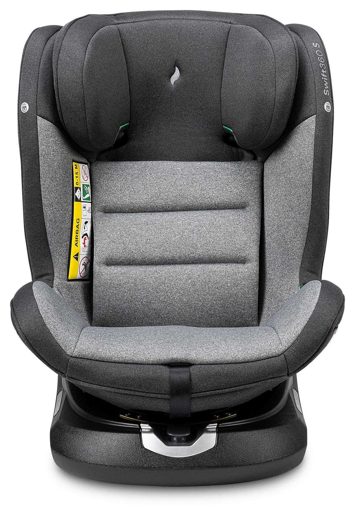 REBOARDER-KINDERSITZ SWIFT360S ECE R 129 i-SIZE  - Dunkelgrau/Hellgrau, Basics, Kunststoff/Textil (44/60/50cm) - Osann