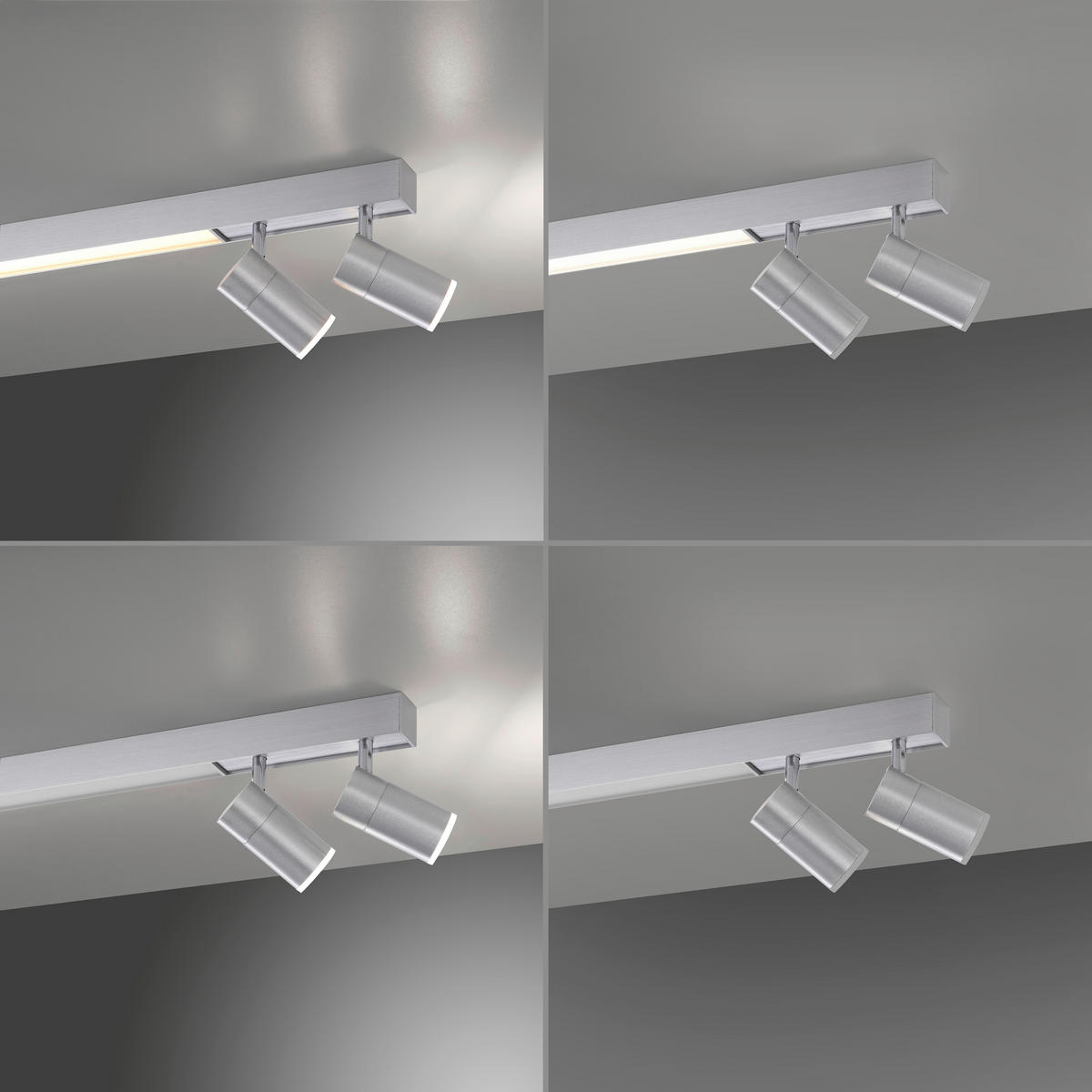LED-DECKENLEUCHTE Pure-Lines 120/19/5 cm   - Design, Kunststoff/Metall (120/19/5cm) - Neuhaus PURE
