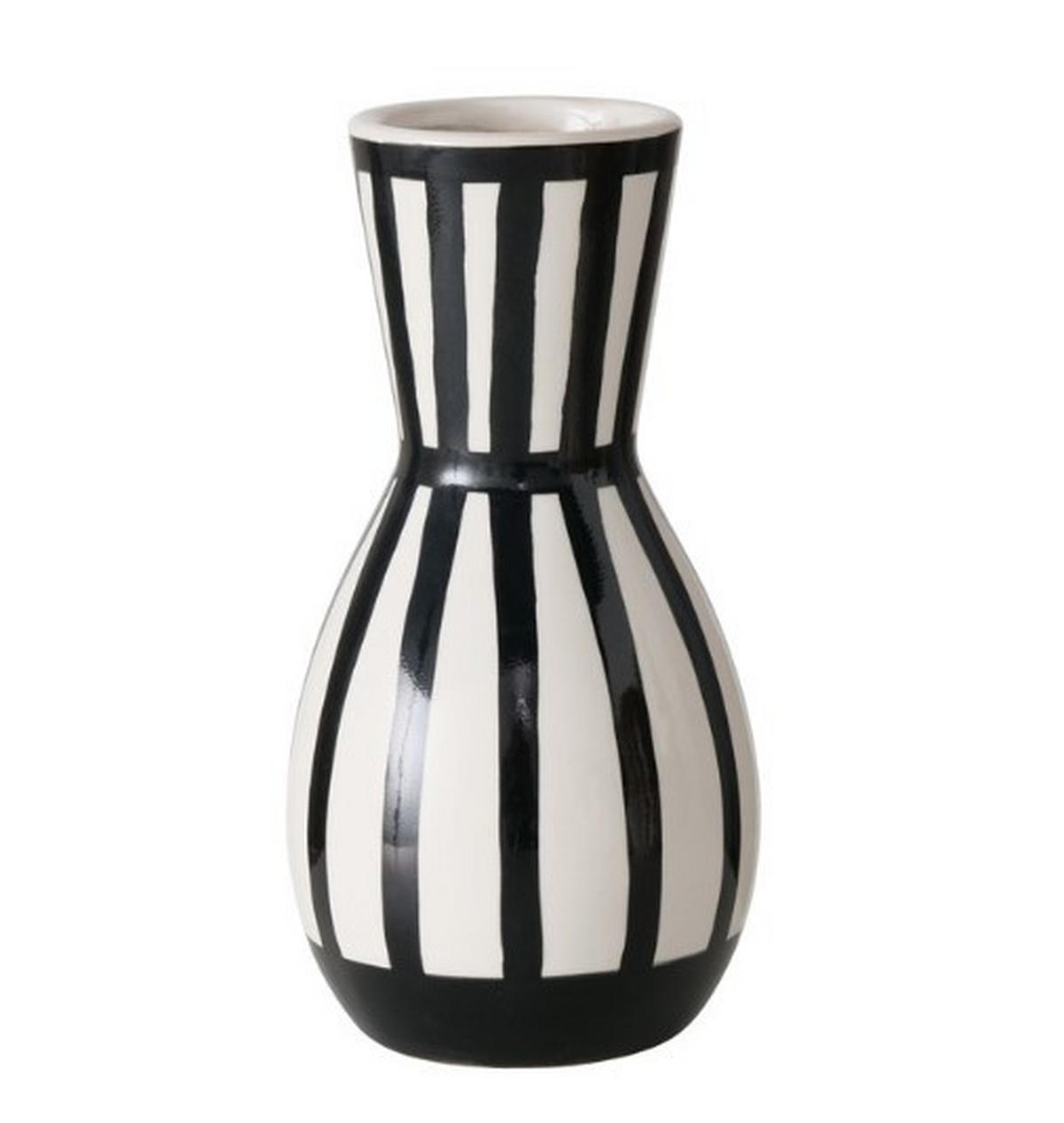 VAS 26 cm  - vit/svart, Natur, keramik (13/26cm)