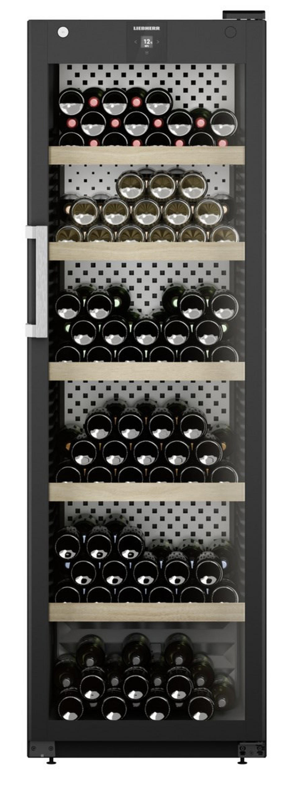 WEINKÜHLSCHRANK WPBLI 5231  - Schwarz, Basics, Holz/Metall (59,7/188,4/76,3cm) - Liebherr