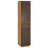 GARDEROBENSCHRANK 44/193/37 cm - Eichefarben/Dunkelbraun, Design, Holz/Holzwerkstoff (44/193/37cm) - Novel GARDEROBENSCHRANK 44/193/37 cm - Eichefarben/Dunkelbraun, Design, Holz/Holzwerkstoff (44/193/37cm) - Novel