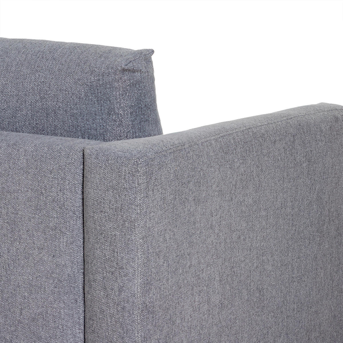 SOFFA i grå, svart  - grå/svart, Basics, metall/trä (277/82/172cm) - Pure Home Comfort